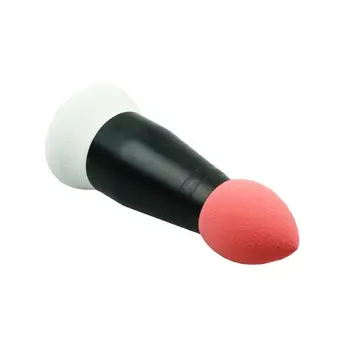 

1pc Double-headed Cosmetic Brush Portable Professional Makeup Tool For Hydrophilic Cosmetic Sponge Suitable For Daily Use