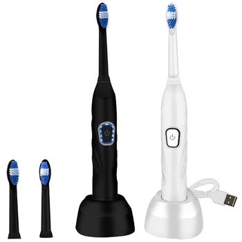 

IPX7 Waterproof Multi-function 1 Button 3 Gear Intelligent Timing Electric Toothbrush