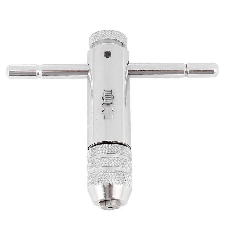 PEGASI Т-образный конический ручной Трещоточный ключ, шарнирный ручной с 5 шт. резьбовым краном
