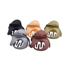 5 шт. Когти для волос винтажные несимметричные зажимы Простой Большой нескользящий зажим для волос для женщин девочек