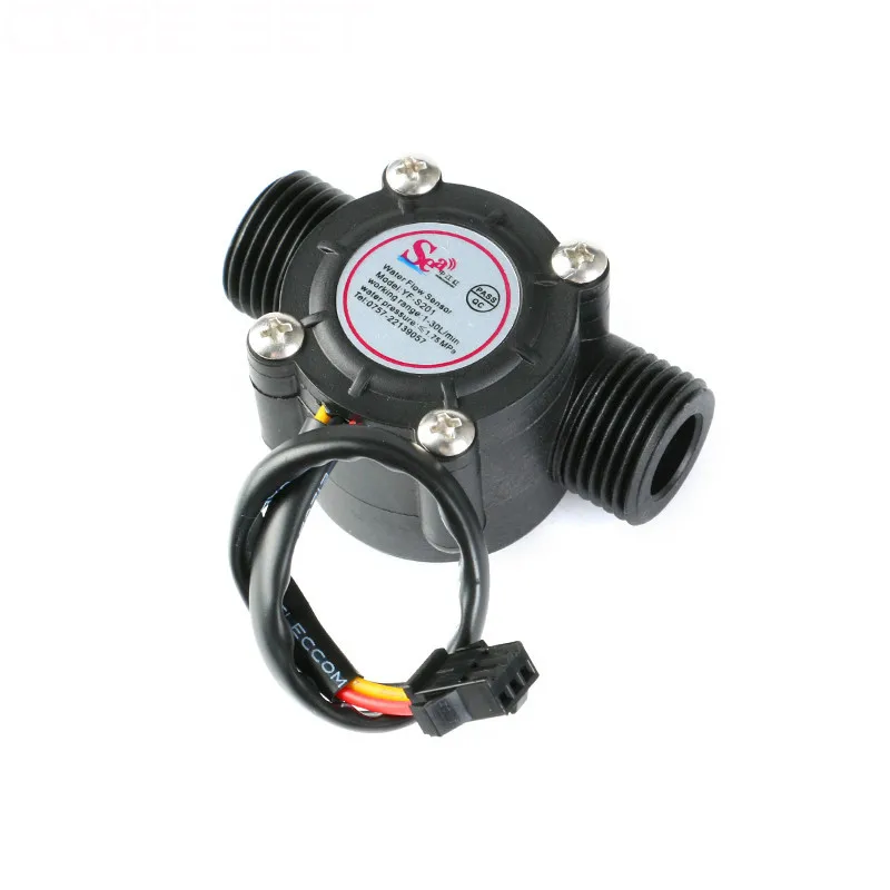 Wasserdurchflusssensor Durchflussmesser Flusssensor 1-30L/min Kontrolle 