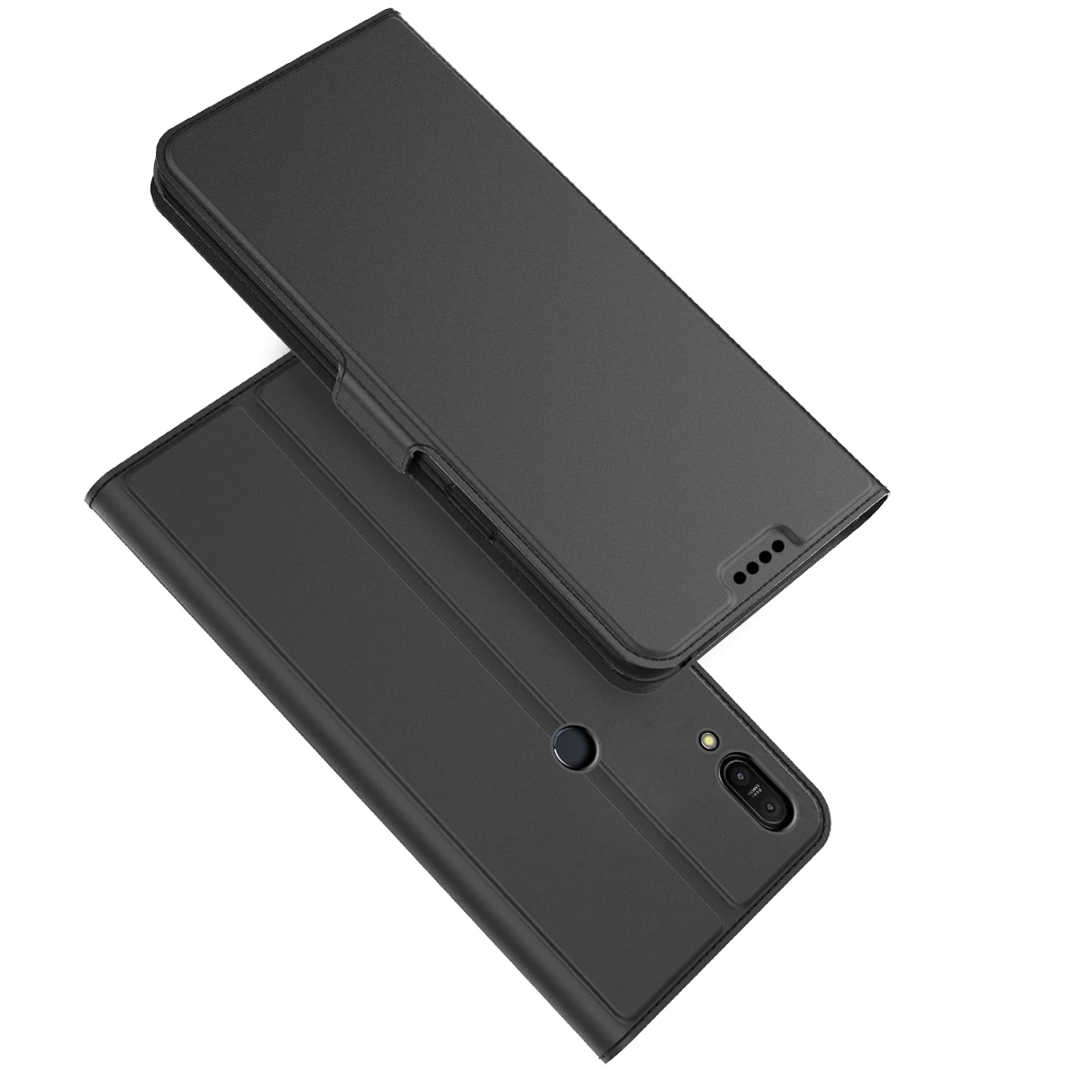 

For Asus ZenFone Max Pro M1 ZB601KL ZB602KL Case Leather Magnetic Buckle Wallet Flip Case For Asus ZB601KL Cover Card Slot Stand