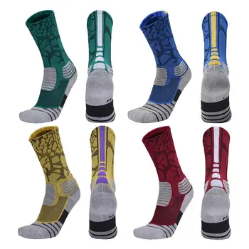 

Mounchain 1 pair Professional Sports Socks Thick Sports Non-slip Skateboard Bottom Sock Running Football Basketball Sports Trend