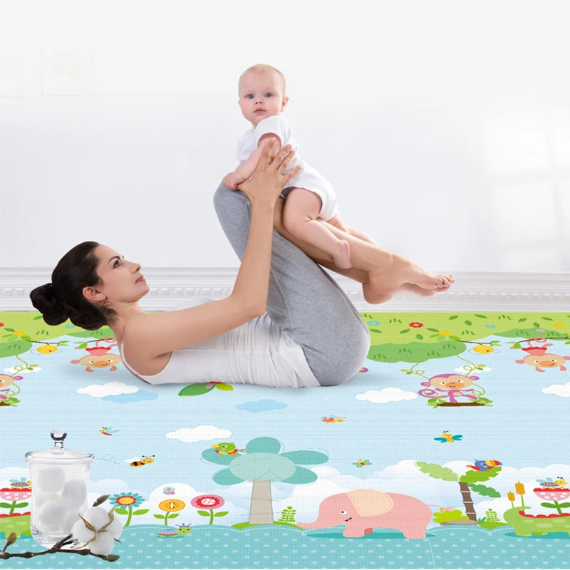 

Baby Play Mat 2x1.8m Toys for Children's Mat Puzzle Kids Developing Carpet Tapete Infantil Kindergarten Baby Crawling Mat
