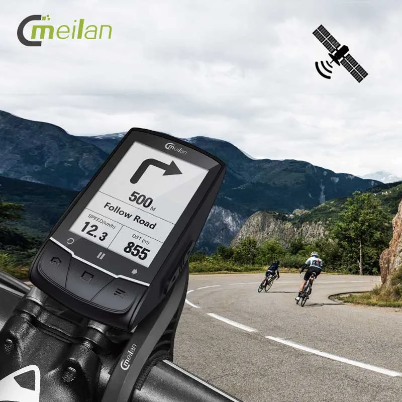 Meilan M1 GPS для велосипеда компьютер Беспроводной велосипеда Скорость ometer Mtb Велоспорт одометр спидометр Скорость Cadans Сенсор монитор сердечного ритма на выбор