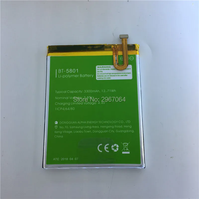 Батарея для мобильного телефона LEAGOO S9 батарея 3300 мАч Высокая емкость долгое