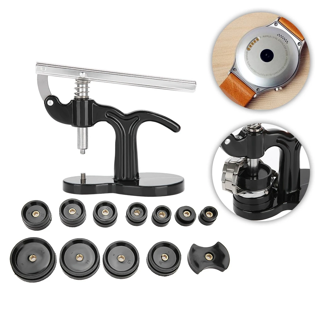 

Professional Watch Opener Watch Repairing Tool Set Watch Rear Case Cover Opener With Fixing Base Watch Case Press Opener Machine