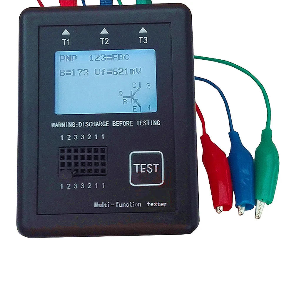 

M328 Diode Triode Capacitor Resistor Transistor Tester ESR Meter Multi-Function Tester With Shell
