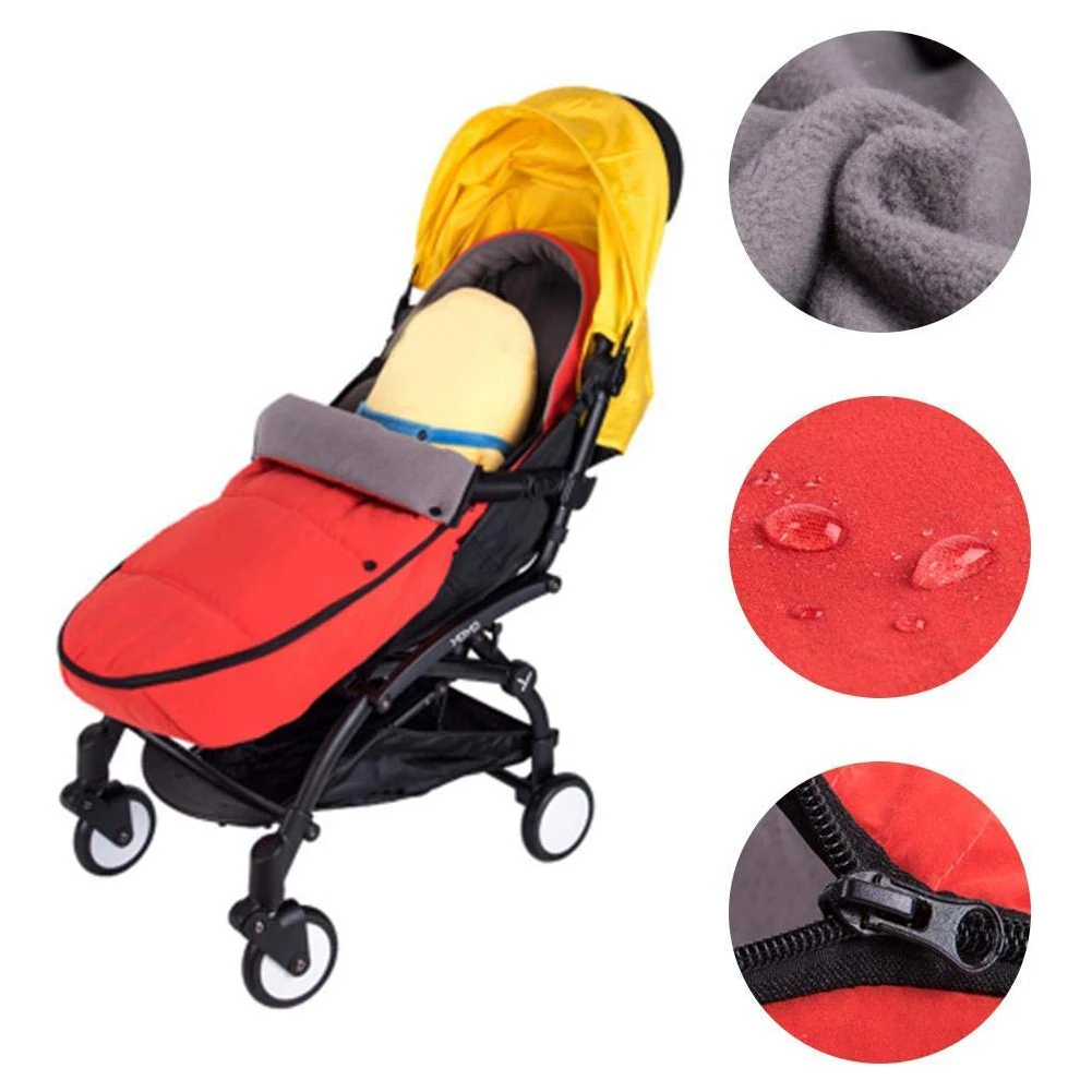 

Multifunctional Foot-muff Winter Soft Anti-Kicking Sleeping Bag Baby Stroller Warm Universal Infant Wrap