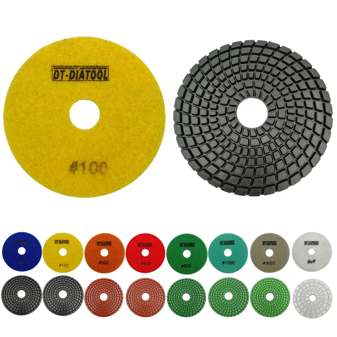 6 Pz/set Dentale Gomma Lucidatore Resina Composa Sistema Di - Foto 6