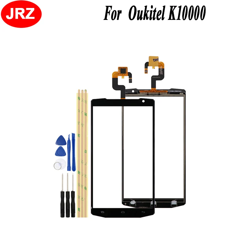 Сенсорное стекло 5 дюйма для Oukitel K10000 сенсорный экран дигитайзер панель бесплатно