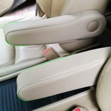 De cuero de microfibra Interior asiento reposabrazos cubierta de la manija decoración adorno para Honda Odyssey 2004, 2005, 2006, 2007, 2008, 2009, 2010, 2011, 2012