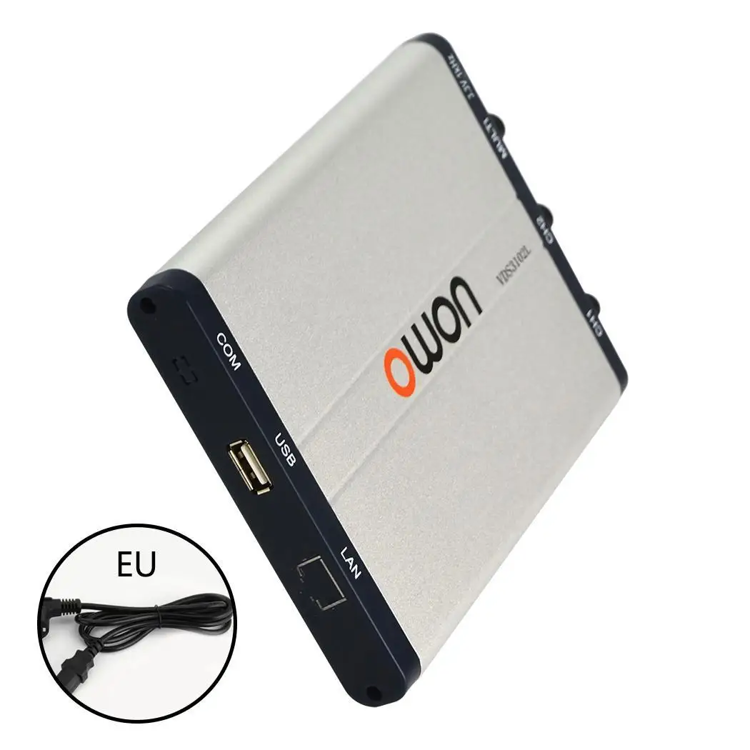 

USB Digital Storage Portable Oscilloscope 60 edge, video, slope, pulse, and alternate MHz 500MS With LAN Port