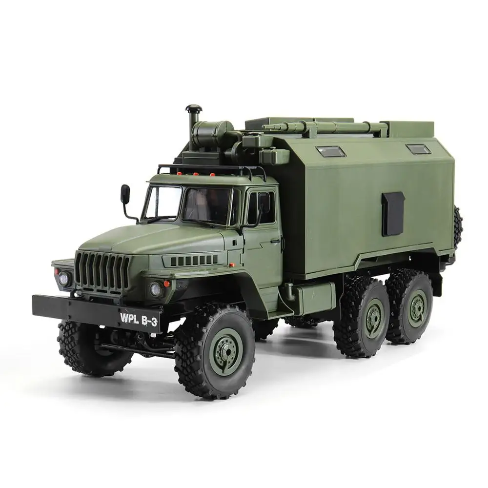 

B36 Ural 1/16 Kit 2.4G 6WD Rc Car Military Truck Rock Crawler No ESC Battery Transmitter Charger