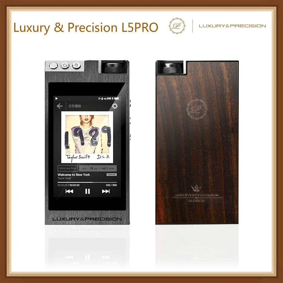 

Luxury & Precision L5PRO L5 Pro 32G 32Bit/192KHz DIFF DSF DAT ISO DSD DAC Portable Lossless IPS OGS Screen HIFI Music Player MP3