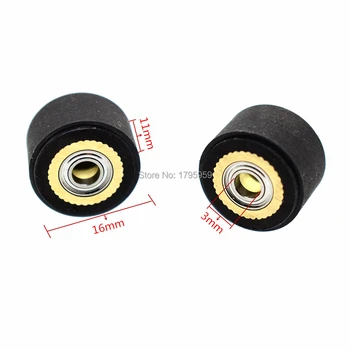comprar Beliscar Rolo Núcleo De Cobre Peças De Impressora 3mm X Mm X 16 11mm Para Roland Corte Cortador De Vinil Plotter Máquina De Gravura Peças De Impressora