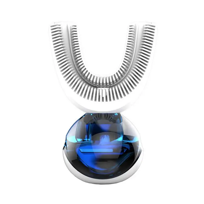 

360 Degrees U Type Fully Automatic Electric Toothbrushes Adult Household Wireless Charging High-quality Silicon Toothbrush