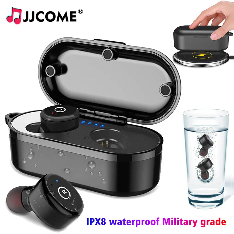 

MB2 tws Headphones Mini Bluetooth Earphone IPX8 Waterproof Wireless Earphones in-ear Earbuds Headset For iPhone Xiaomi mi Huawei