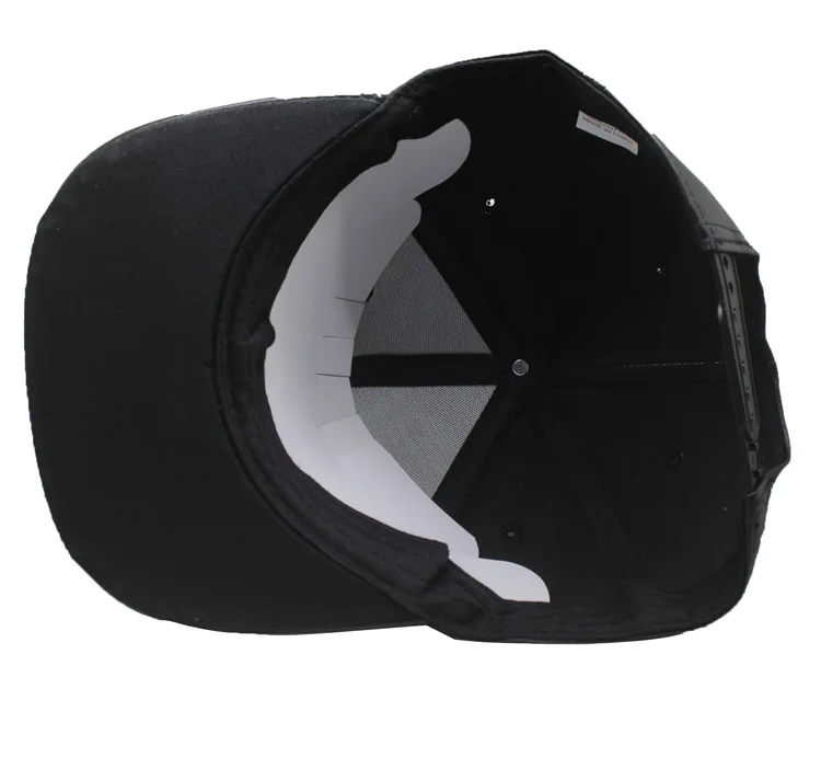 Marvel Spiderman Venom sombrero Hiphop gorra de béisbol negro PU cuero Otoño Invierno moda ajustable gorra beisbol unisex