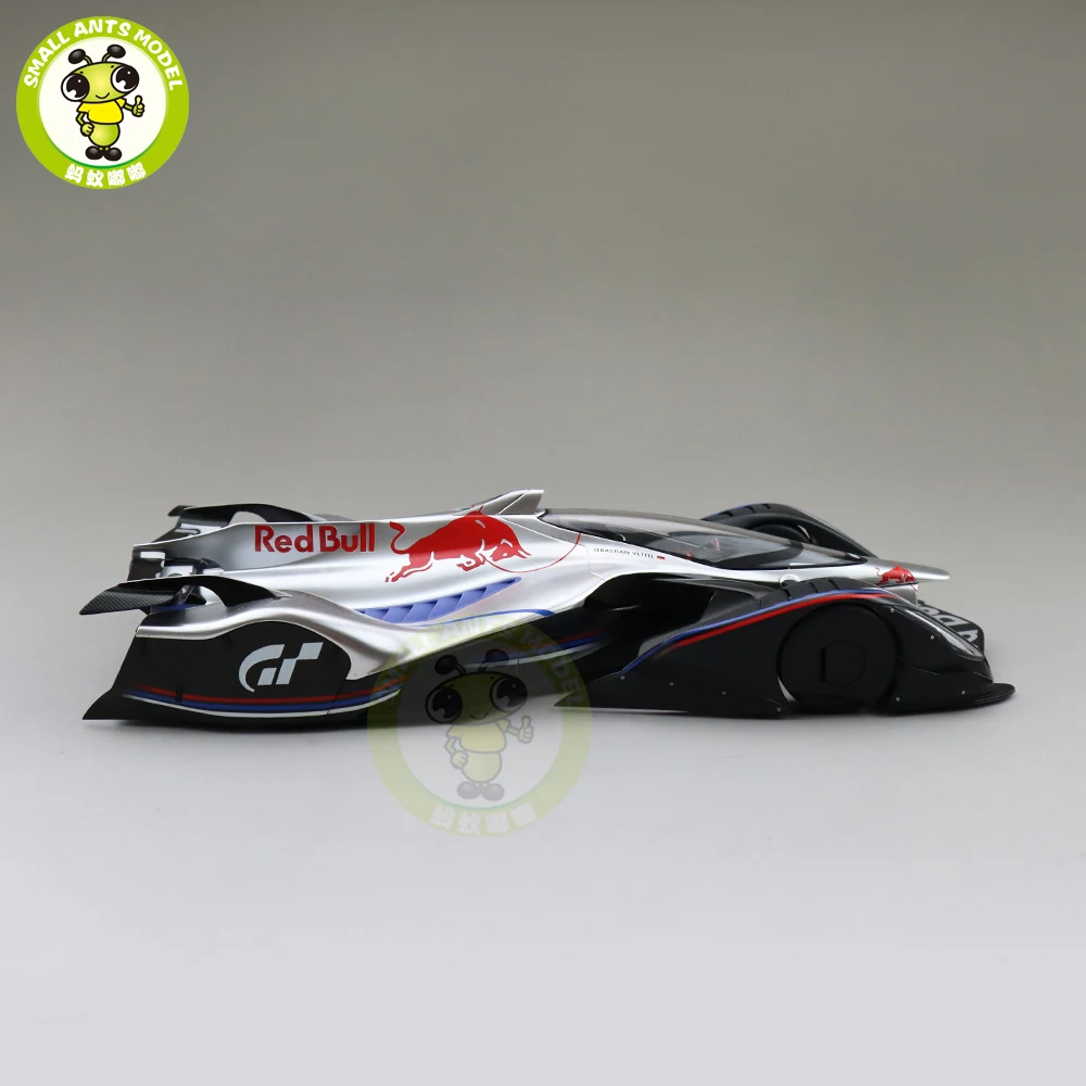 1/18 AUTOART 18117 RED BULL X2014 фанатская машина супер Серебряная модель автомобиля игрушки