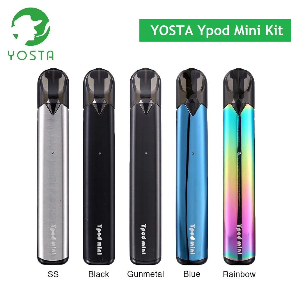 Оригинальный yosta Ypod мини Pod стартовый набор 310 мАч батарея Vaping комплект с 1.3ohm керамической катушкой Air-активировать e-cig vs MINIFIT Kit