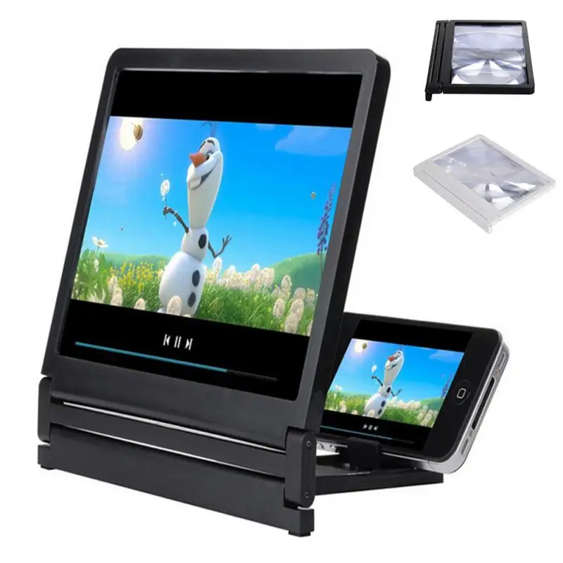 

Foldable Portable Mobile Phone Screen Magnifier Eyes Protection Display 3D Screen Amplifier Enlarge Cell Phone Display Stand