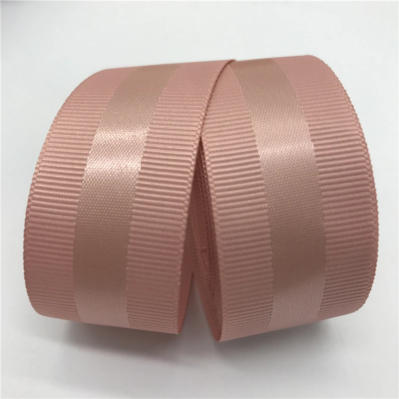 Satin Ribbons Ribbon Decoration Ribbon Supplies Satin Ribbon Grosgrain Ribbon Christmas Ribbon Stitch Ribbons 5yards/lot 1'' (25mm) Grosgrain Edge Satin Ribbon Hair Bow Party Christmas Wedding Decoration