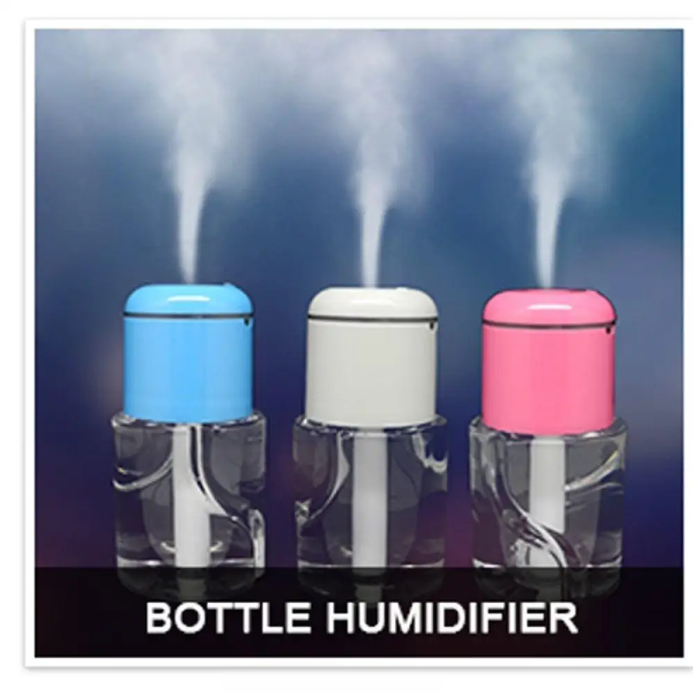 

Humidifier Mini Aroma Portable 5V Bottle Water USB Caps essential air Maker diffuser Steam humidifier Diffuser Mist oil Car