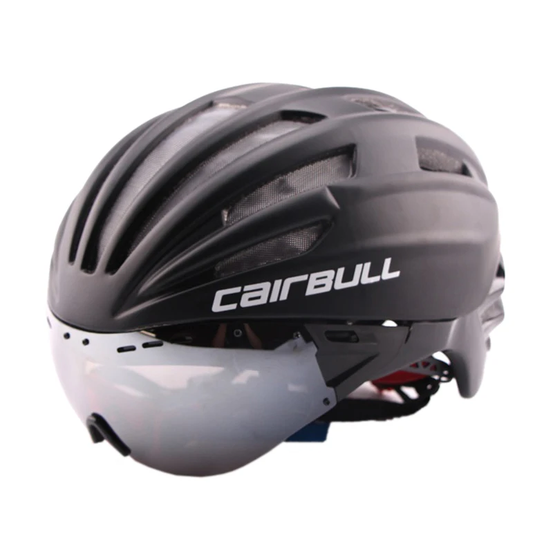 

BMDT-CAIRBULL Ultralight Bicycle Riding Goggles Pneumatic Helmet Road Men And Women Mountain Bike One-Piece Helmet