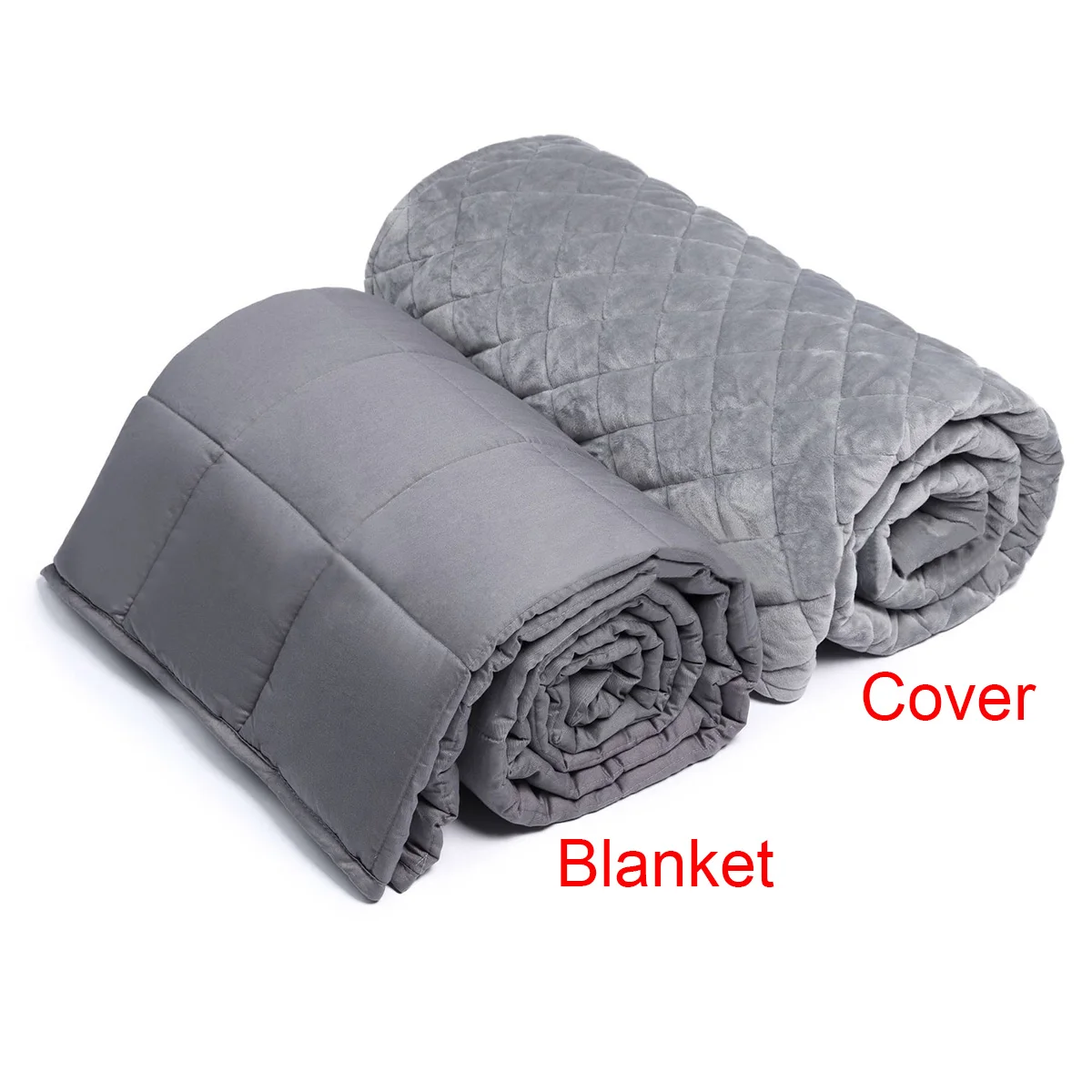 

Cotton Weighted Garvity Blanket Improve Sleeping Decompression Relief Pressure Simulate DPT Therapy Blanket For Adults Children