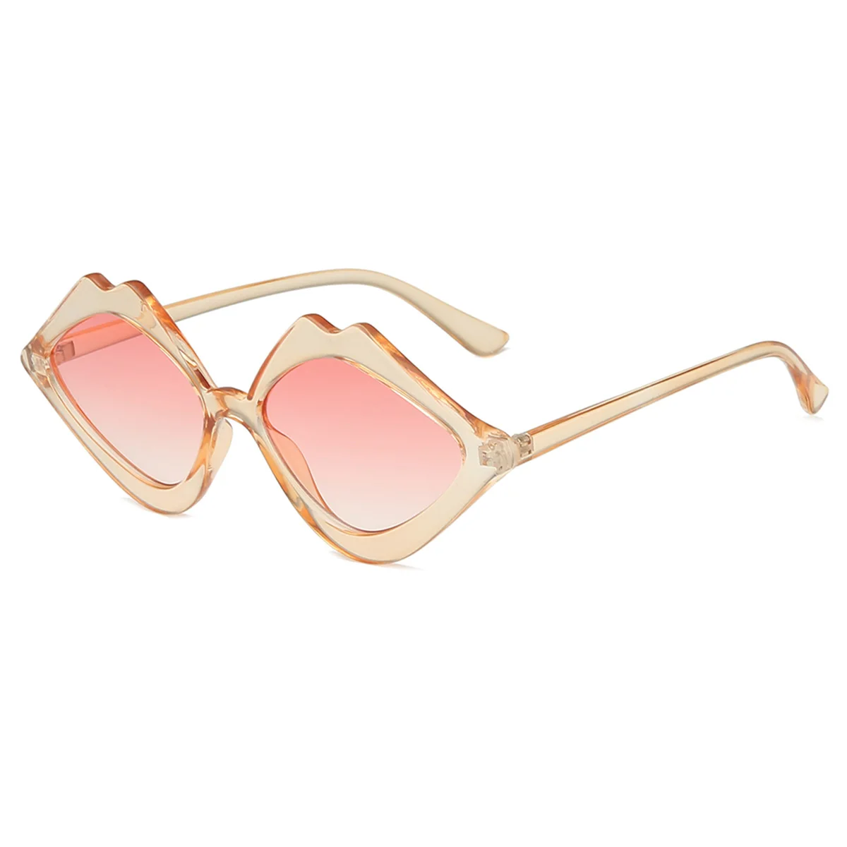 Women Lip Shape Sunglasses UV400 Kiss Fashion Sun Glasses Eyewear Retro