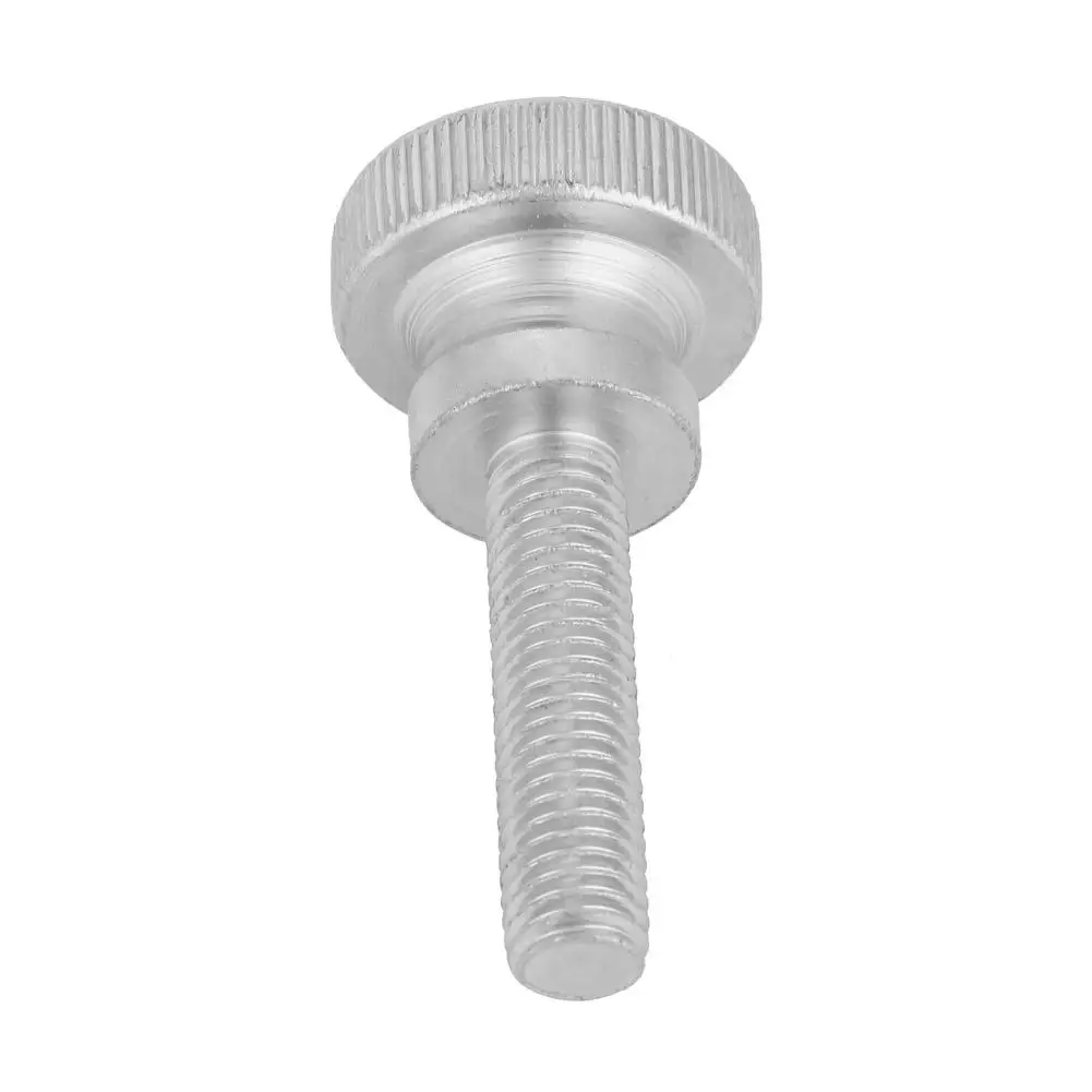 TOUHIA 20 Pcs M4x12mm Zinc Plated Carbon Steel Knurled Thumb Screws