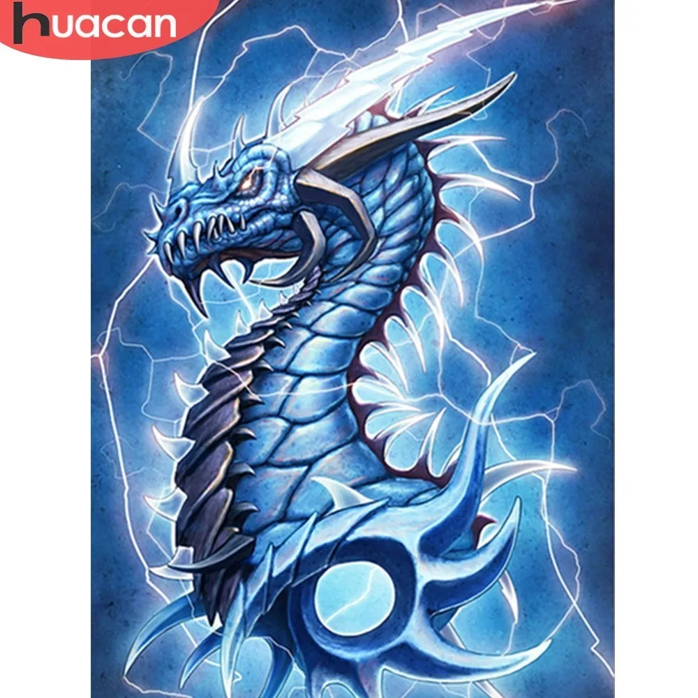HUACAN алмазная живопись 5D "сделай сам" Полный площадь Дракон Ал...
