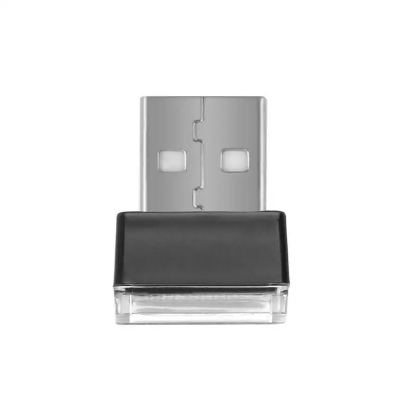 Мини автомобильная интерьерная атмосферная лампа USB светодиодная Зажигалка