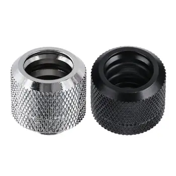 

14mm G1/4 Acrylic Hard Tube Fitting Hand Twist 3 Laps for PC Computer Water