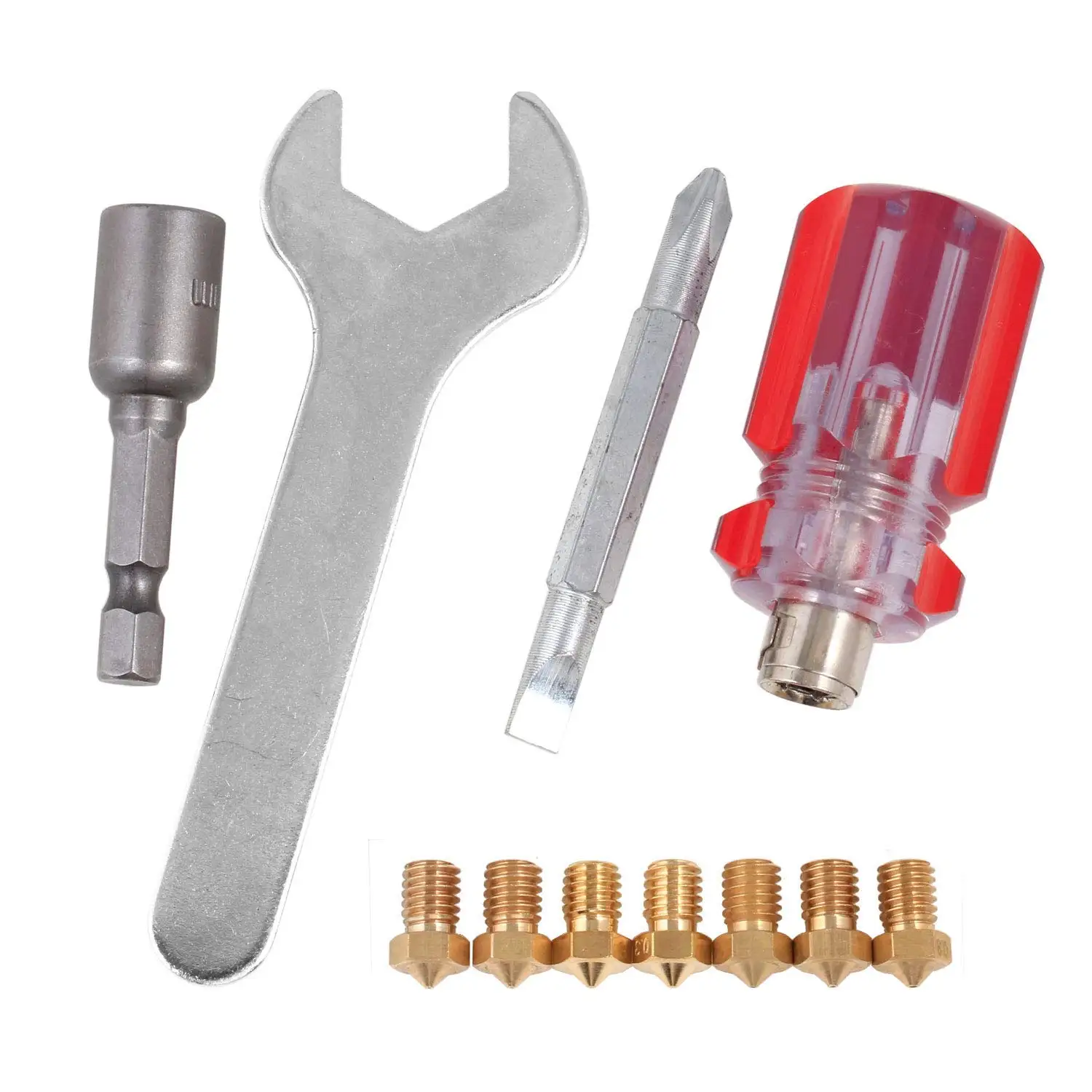 09 ипс. прижим сопла 3д принтера. коробка для сопел для 3d принтера печать 3д. 8мм сопло диффузор. вместо сопла.