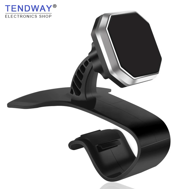 Tendway магнитного автомобильный держатель телефона зажим для приборной панели