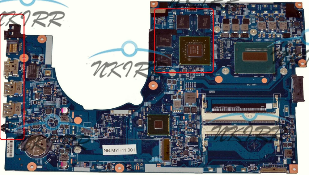 ^*Best Offers Poseidon 860 3D MB 14243-1 448.02G14.001 DBMUF11001 NBMYB11001 I7-4720H GTX960M MotherBoard for ASPIRE VN7-791G VN7-791