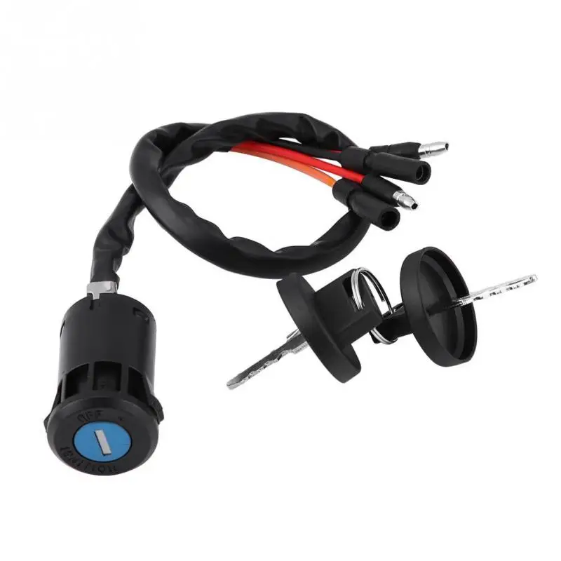 

Motorcycle Motorbike Ignition Key Switch Fits for Honda 300 TRX300FW FOURTRAX 1990-2000 ATV Black Ignition Key Switch NEW