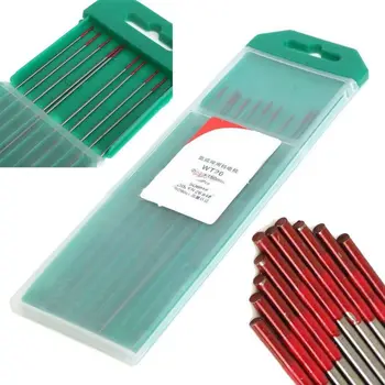 

10pcs WT20 Tungsten 2% Lanthanated Tip TIG Welding Electrodes 150mm / 6 inch