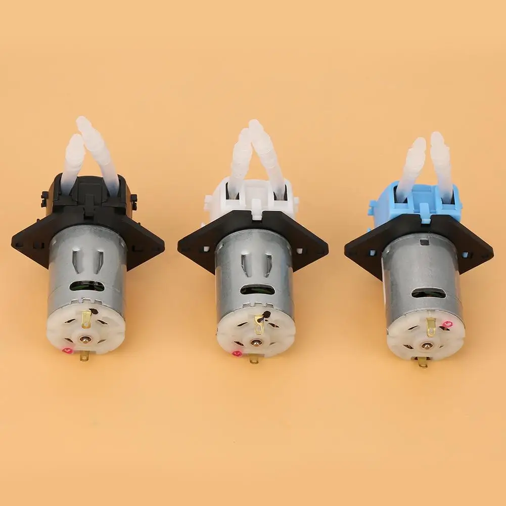

3 X 5 24V Dosing Miniature Peristaltic Pump DIY Tube Head For Aquarium Lab Chemical Analysis