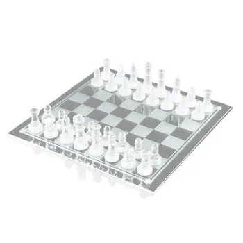

Glass Chess Medium Wrestling International Chess Game International Chess Set Glass Board Chess Game