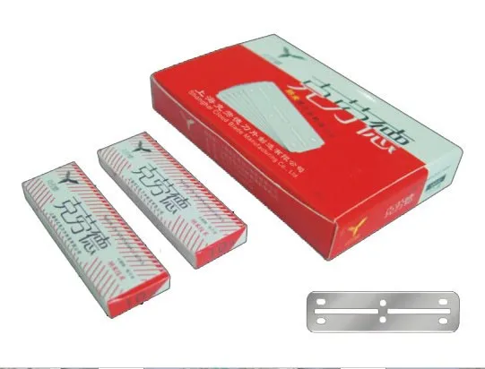 

Cloud 100Pcs Stainless Steel Safety Shaving Razors Blades for Men High Quality Double Edge Knife Blades Easy to Use LZS0108