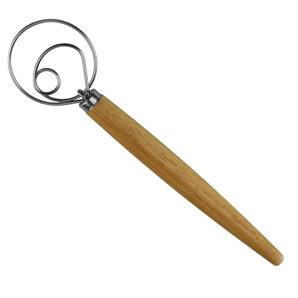 

New Egg Tools Stainless Steel Dough Whisk Blender Cake Bread Pastry Dough Mixer Stick Kitchen Accessories Stick For Baking Tools