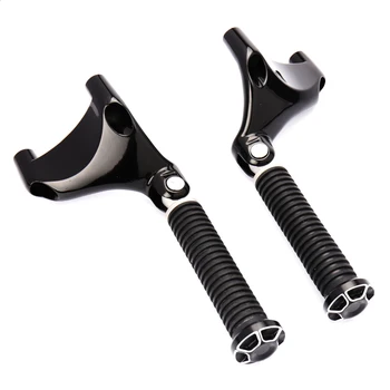 

Passenger Rear Foot Pegs Footpegs Kit Fit For Harley Sportster XL 883 XL1200 04-13