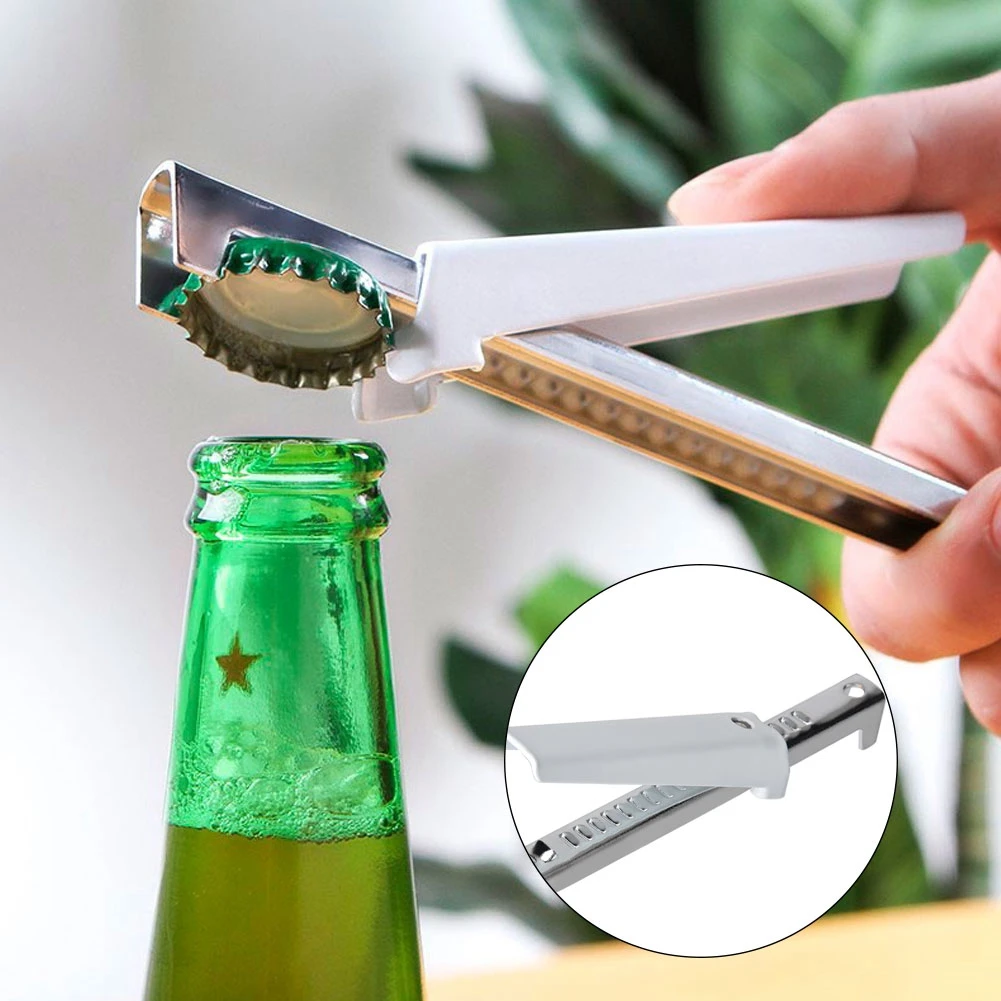

Multifunctional Food Grade Stainless Steel Jar Opener Adjustable Bottle Opener Easily Opens Bottle Lids Hot