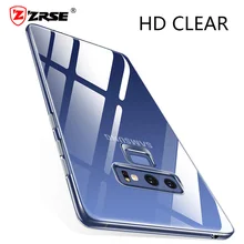 

ZRSE Ultra Thin Soft TPU Case For samsung galaxy note 8 9 Clear Silicone Full Cover For samsung note 9 8 Phone Case Capa Coque