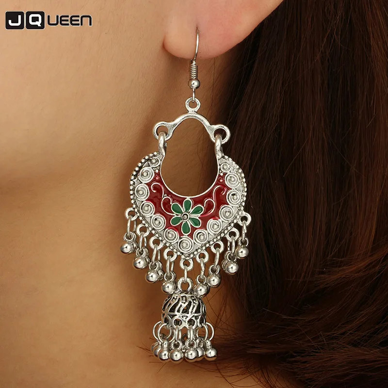 1 Pair Women/'s Vintage Bohemian Earrings Long Tassel Pendant Earrings Jewellery