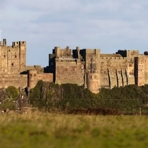Bamburgh Castle Northumberland England Poster Print (39 x 11) | Дом и сад
