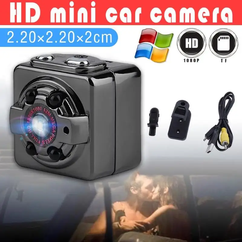 SQ8 Мини Автомобильный DVR камера FHD 1080P ночное видение DV детектор движения